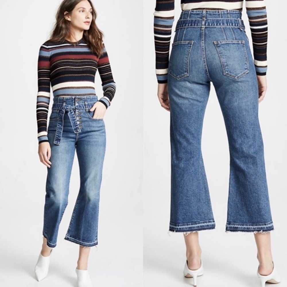 Veronica Beard |‎ Marlene Corset High Rise Jeans - Picture 2 of 6